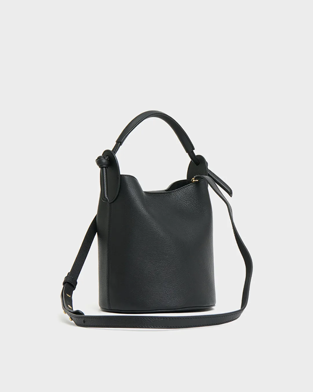 Mini Fortuna Bucket Siyah Kadın Çanta - 2
