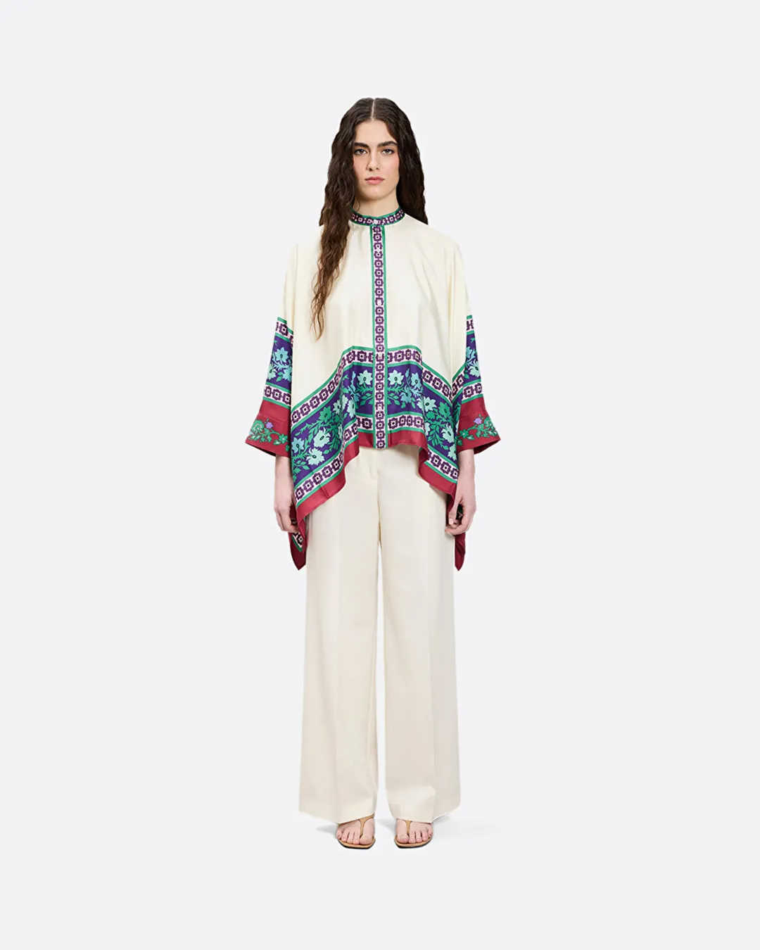 Foulard Kırmızı Kadın Gömlek - 2