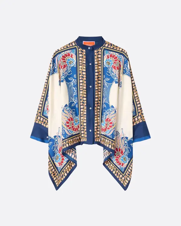 Foulard Çok Renkli Kadın Gömlek