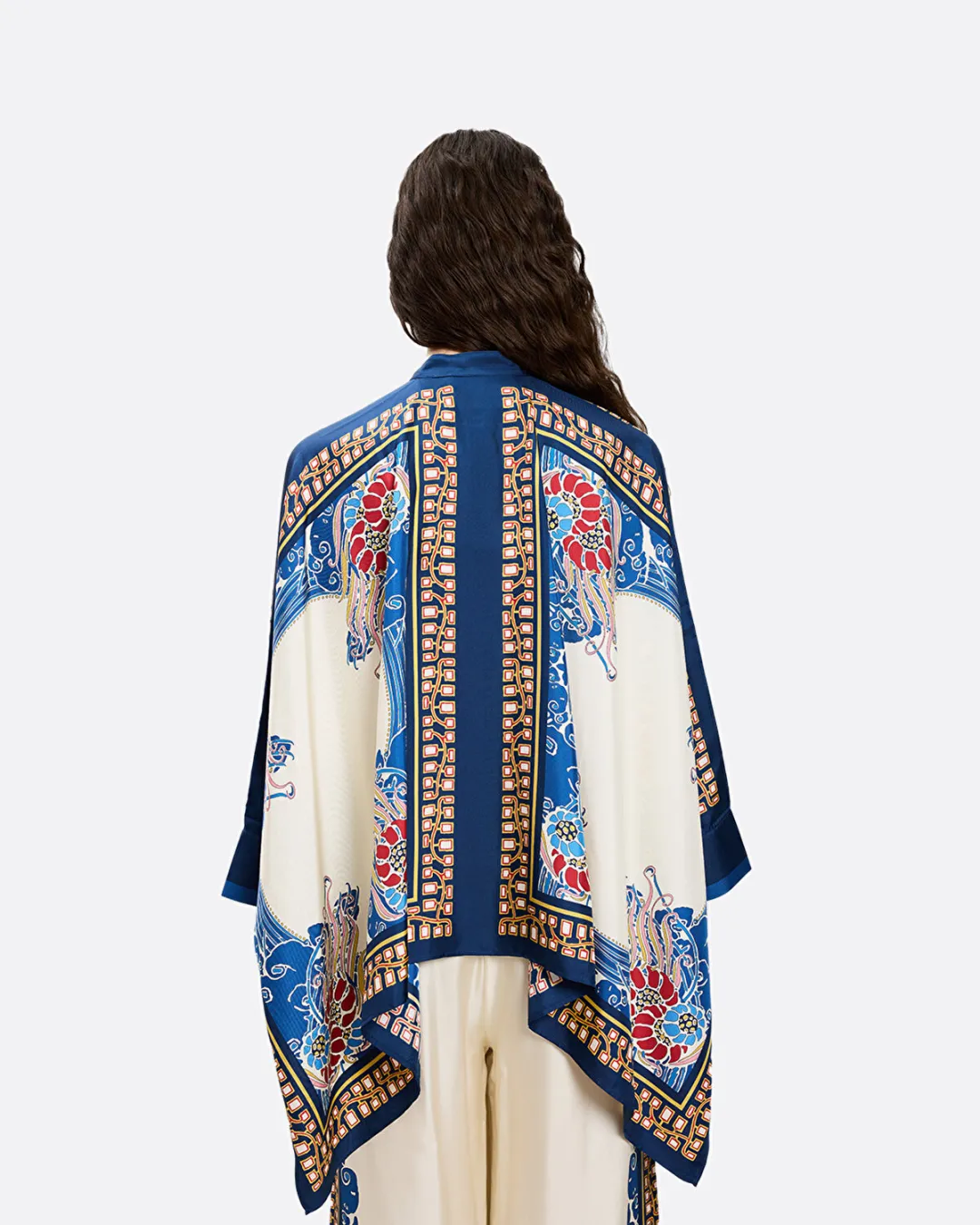 Foulard Çok Renkli Kadın Gömlek - 6
