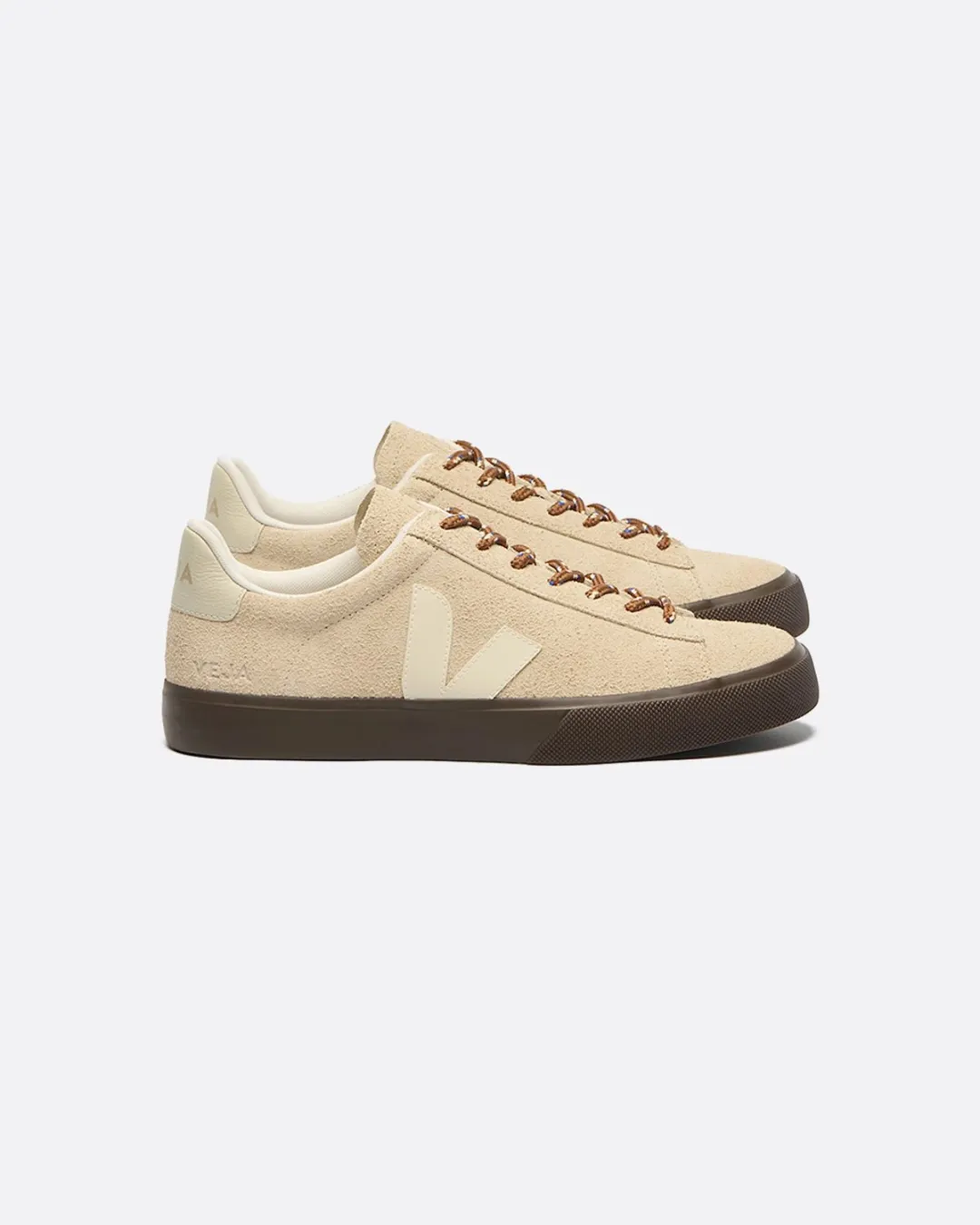 Campo Bej - Beyaz Kadın Sneaker - 2