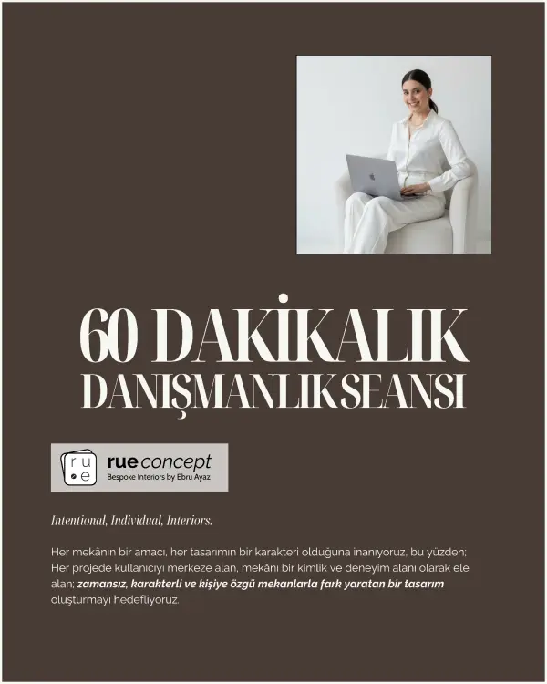 60 Dakikalık Danışmanlık Seansı : Online Danışmanlık ve Mekan Analizi