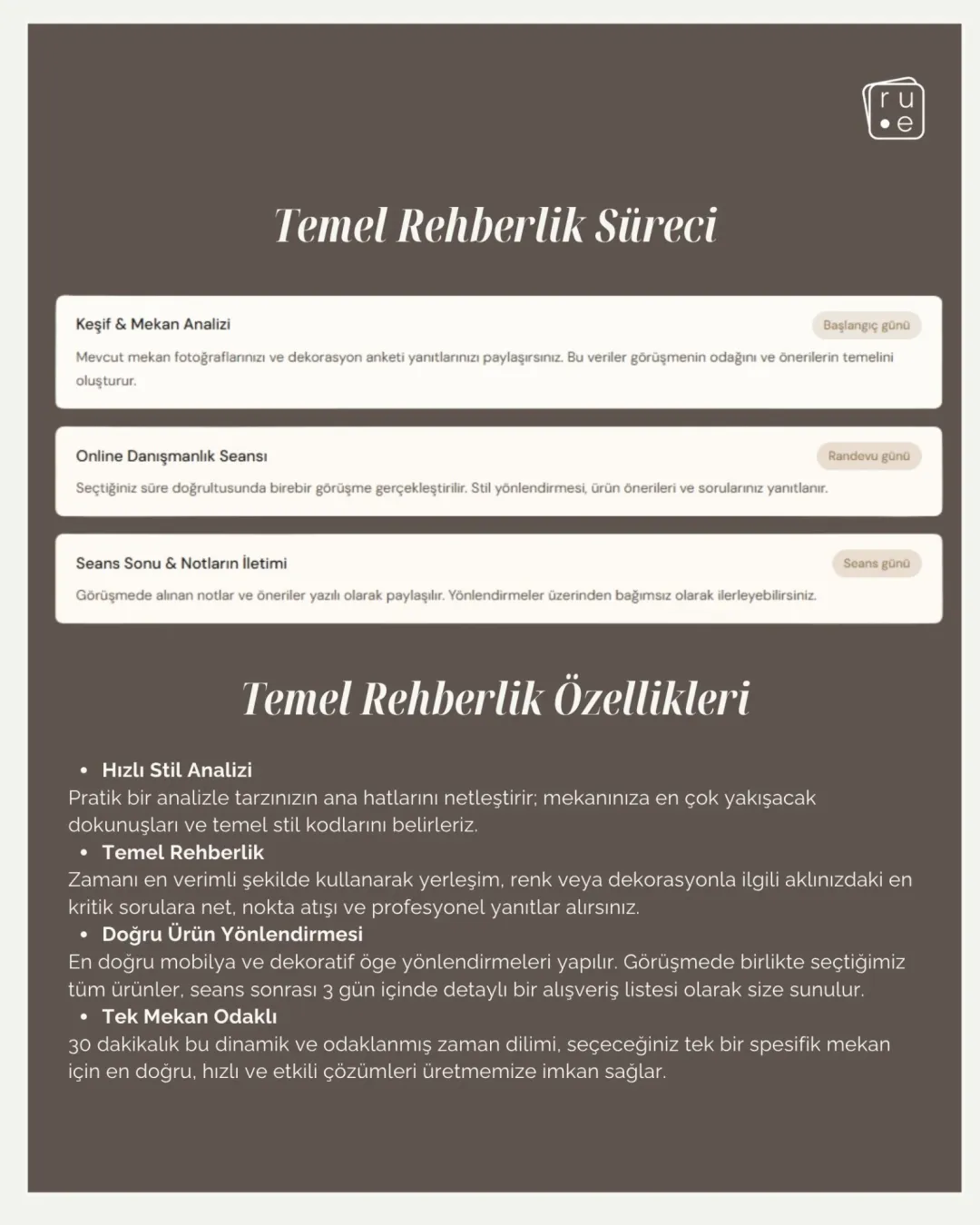 Temel Rehberlik : Online Danışmanlık ve Mekan Analizi - 4