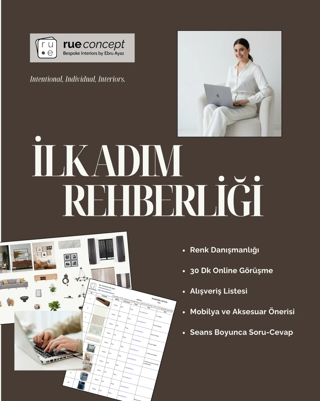 İlk Adım Rehberliği : Online Danışmanlık ve Mekan Analizi - 1