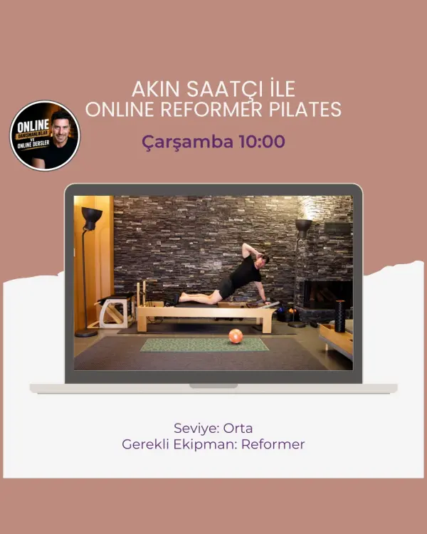 Akın Saatçi ile Online Reformer Dersleri - Eylül 2026