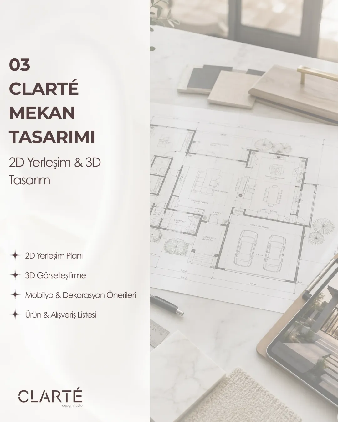 CLARTÉ MEKAN TASARIMI - 0