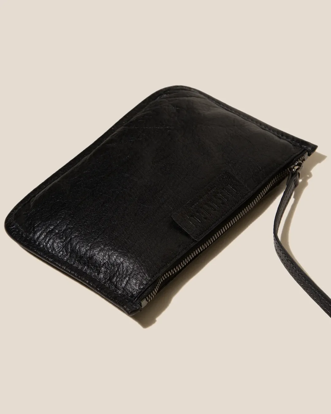 Calella Crossbody Tumbled Siyah Kadın Omuz Çantası - 0